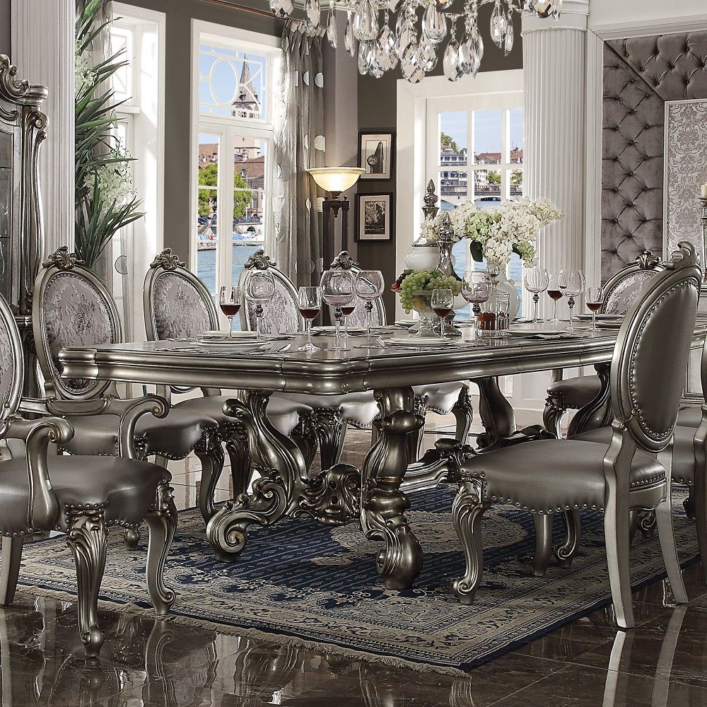 Versailles - Dining Table - Antique Platinum