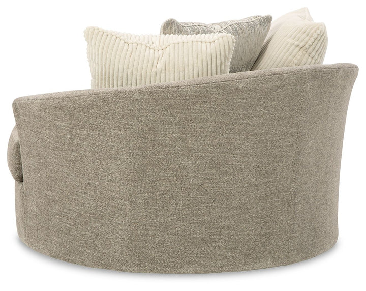 Creswell Oversized Swivel Accent Chair