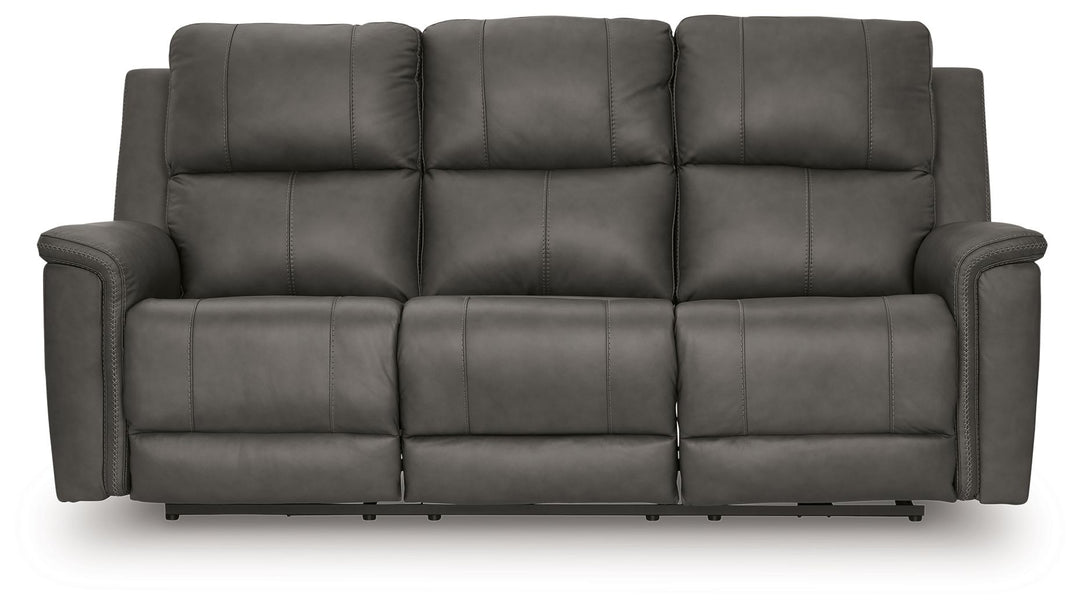 Bleckley - Power Reclining Sofa With Adjustable Headrest - Anchor by Ashley Furniture product image
