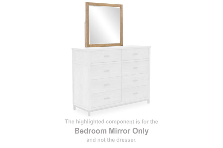 Tomtyn - Bedroom Mirror - Light Brown