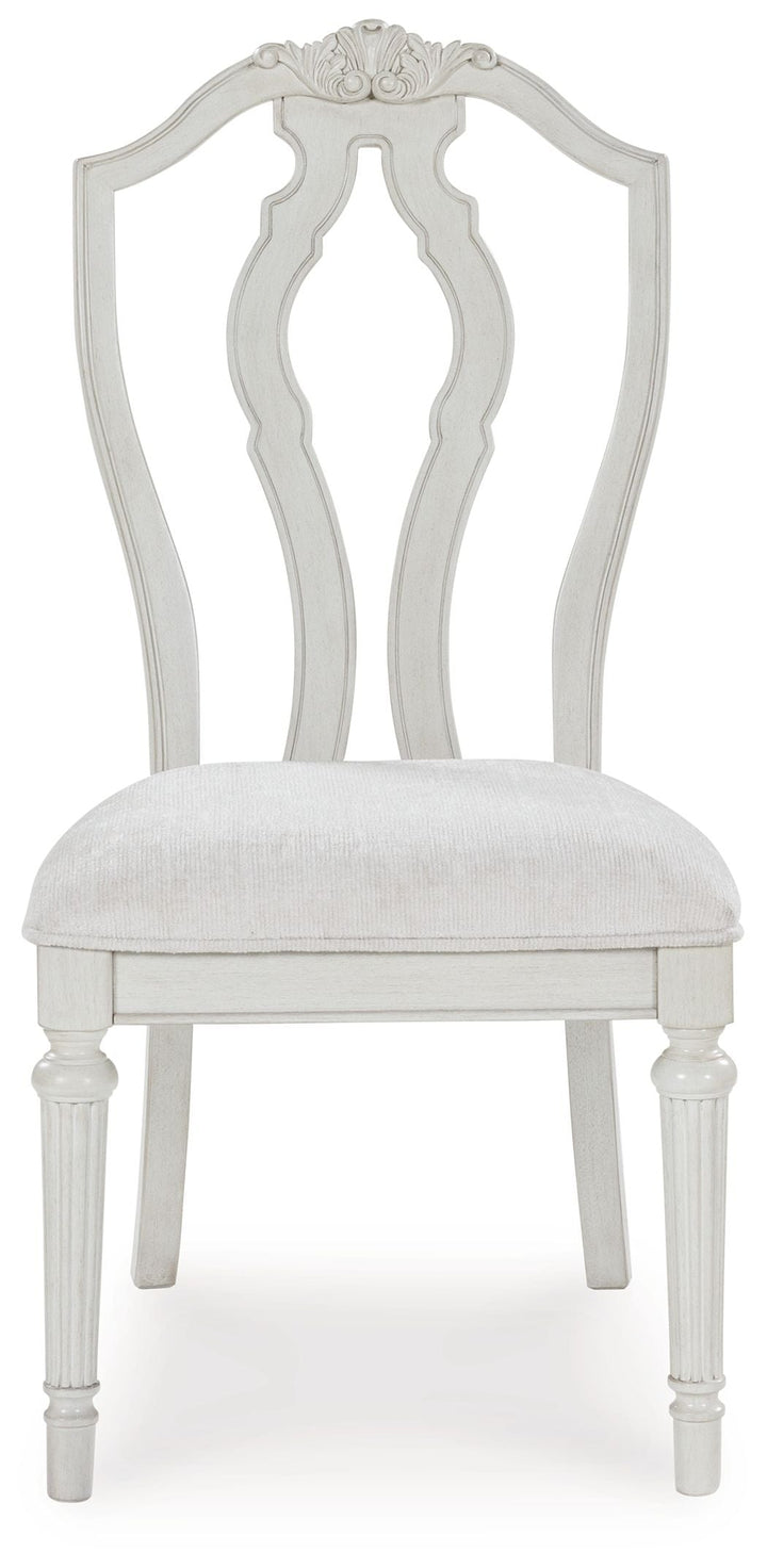 Montelaine - Dining Upholstered Side Chair (Set of 2) - Antique White