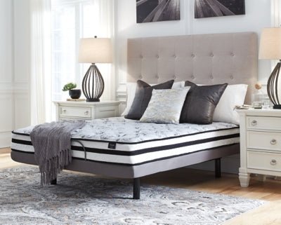 8 Inch Chime Innerspring King Mattress in a Box - White Innerspring Mattress modern furniture Contempo Furniture