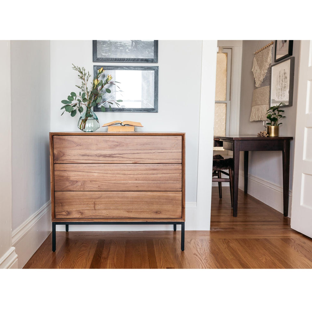 Hathaway Chest 3 Drawers - Newton Brown - view 2