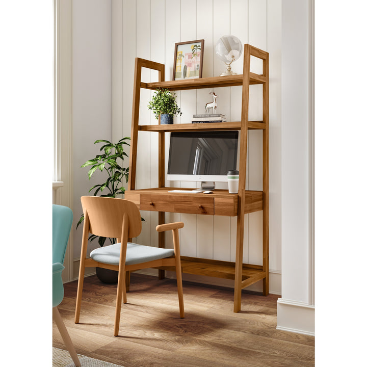 Henley Wall Desk - Newton Brown - view 2