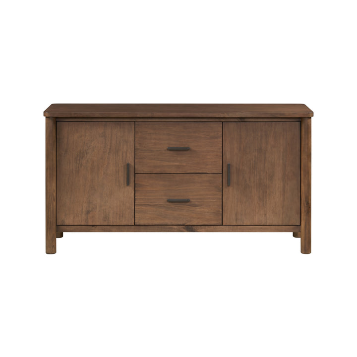 Bloomfield Sideboard 2 Drawers + 2 Doors - Dark Walnut - view 5