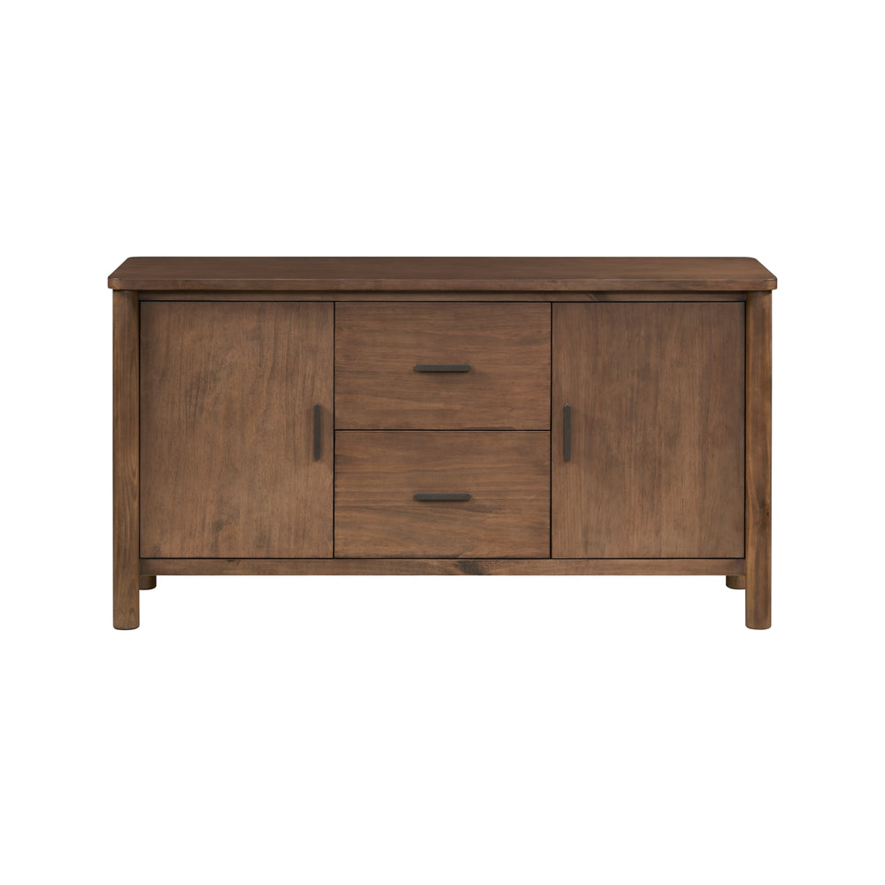 Bloomfield Sideboard 2 Drawers + 2 Doors - Dark Walnut - view 5