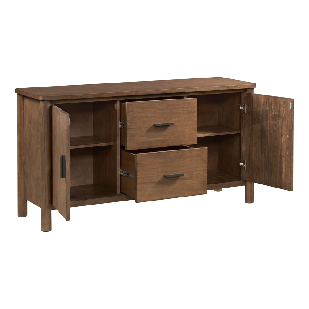 Bloomfield Sideboard 2 Drawers + 2 Doors - Dark Walnut - view 10