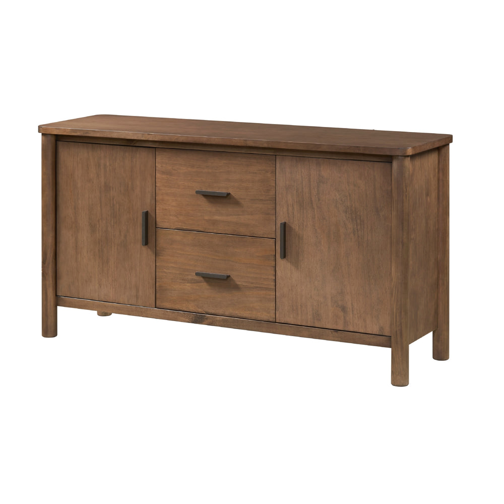 Bloomfield Sideboard 2 Drawers + 2 Doors - Dark Walnut