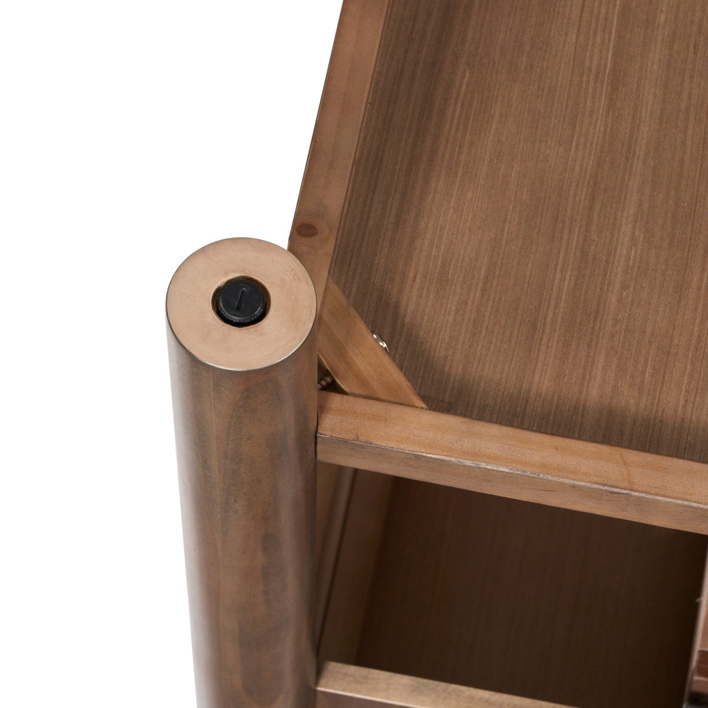 Bloomfield Nightstand/Side Table - Dark Walnut - view 14