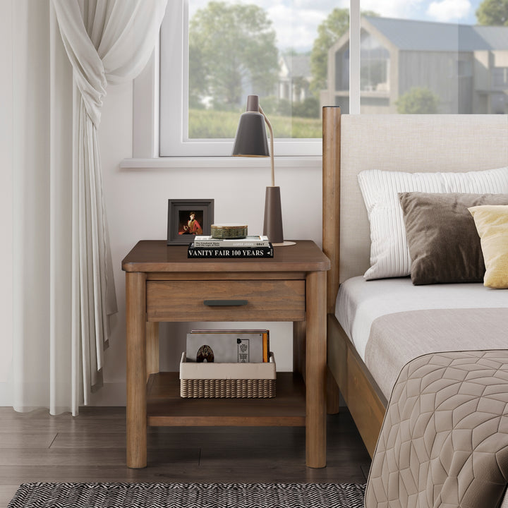 Bloomfield Nightstand/Side Table - Dark Walnut - view 3