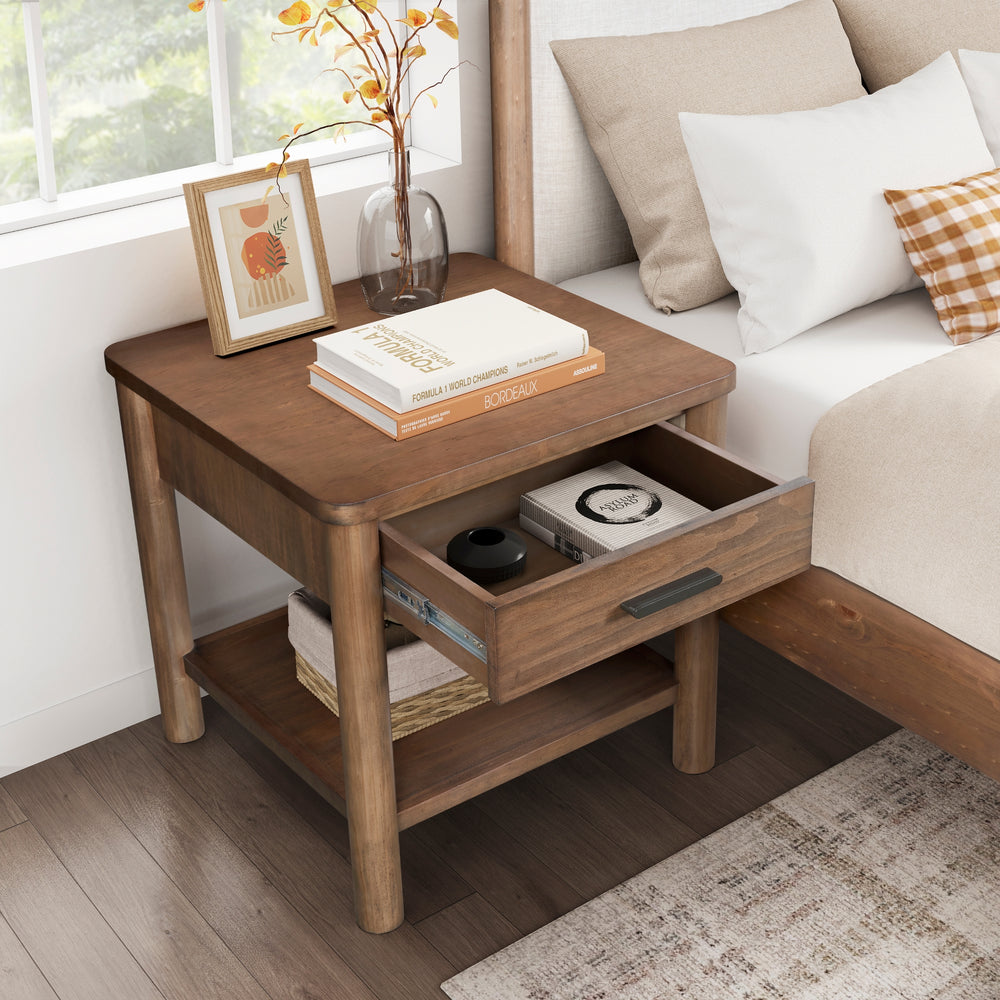 Bloomfield Nightstand/Side Table - Dark Walnut - view 4