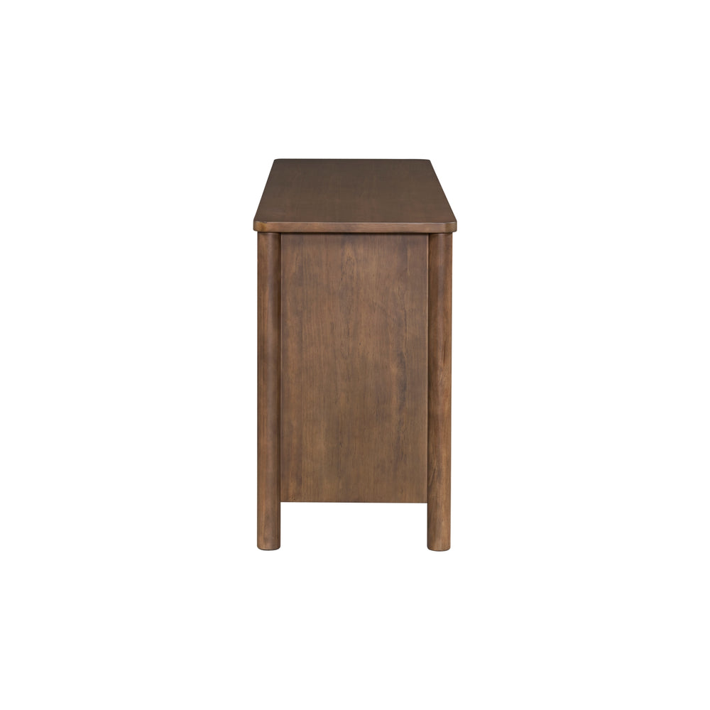 Bloomfield Dresser 6 Drawers - Dark Walnut - view 6