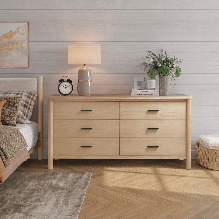 Bloomfield Dresser 6 Drawers - Natural Pine - view 2