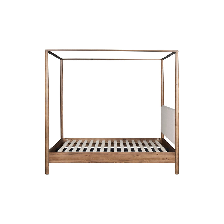 Bloomfield Queen Canopy Bed Set - Dark Walnut - view 5
