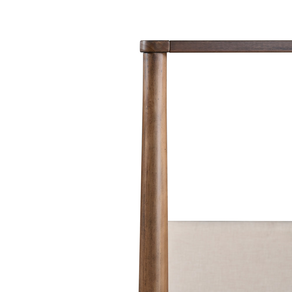 Bloomfield Queen Canopy Bed Set - Dark Walnut - view 10