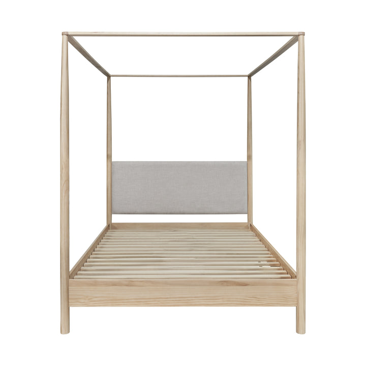 Bloomfield Queen Canopy Bed Set - Natural Pine - view 4