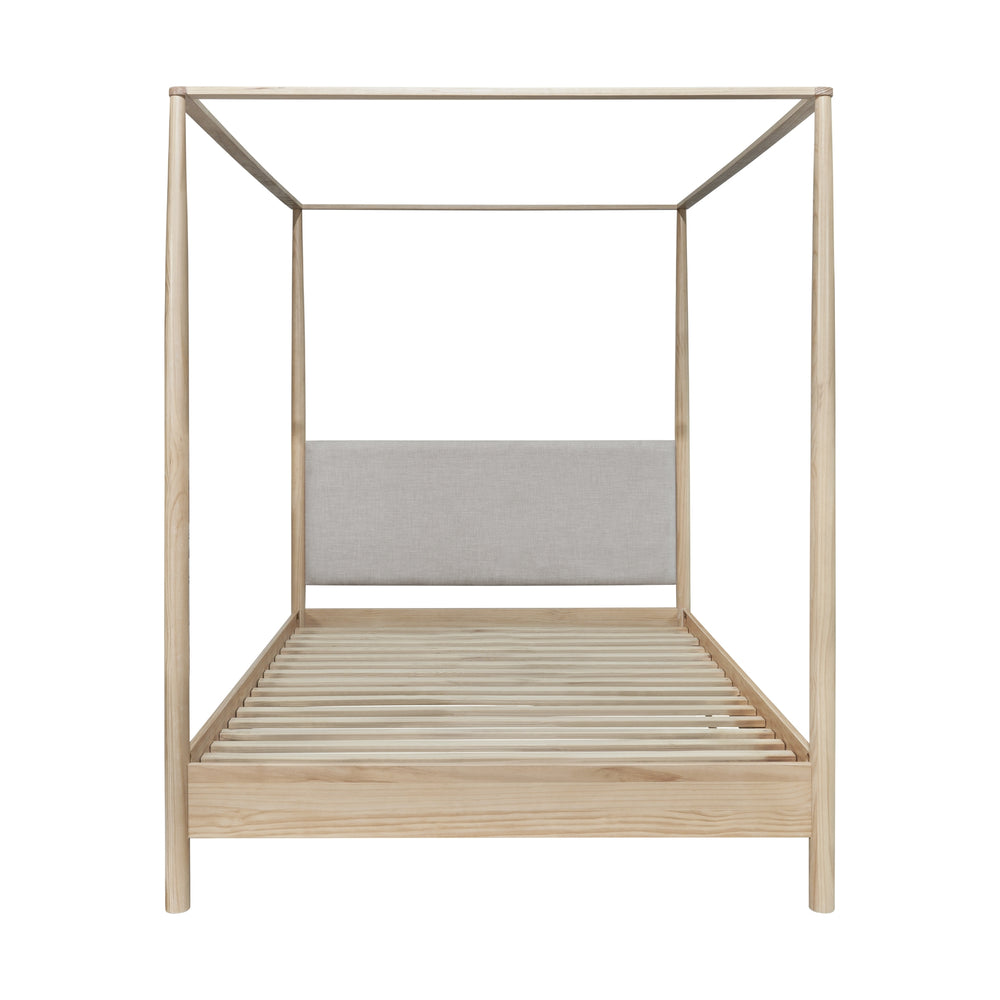 Bloomfield Queen Canopy Bed Set - Natural Pine - view 4