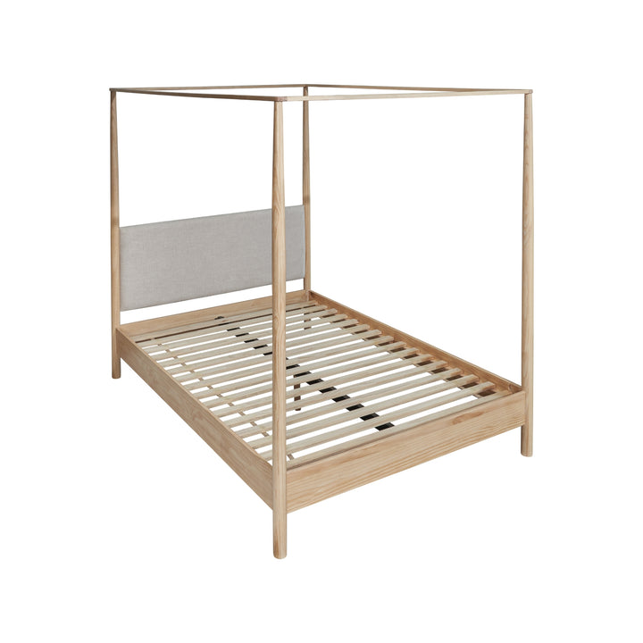 Bloomfield Queen Canopy Bed Set - Natural Pine - view 7