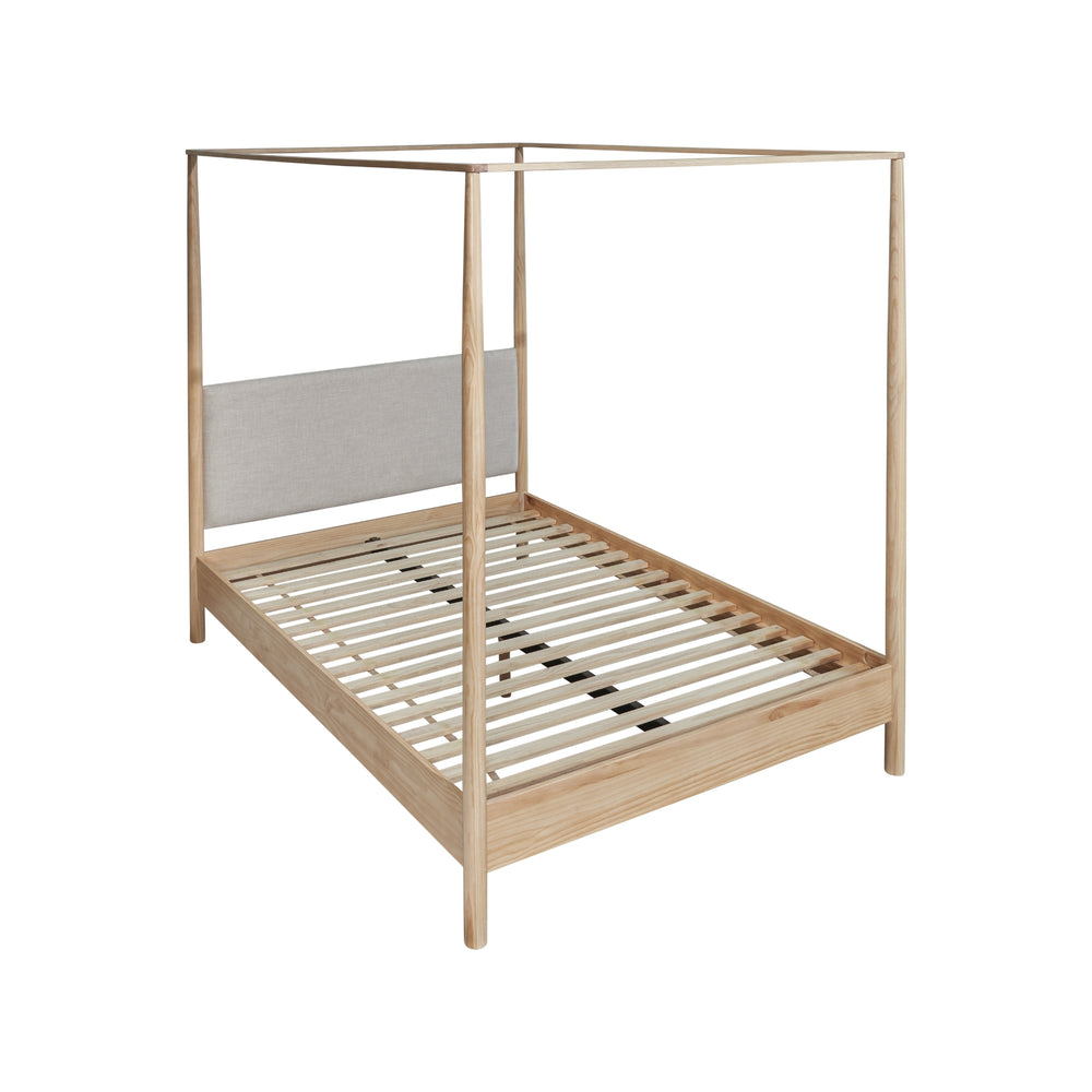 Bloomfield Queen Canopy Bed Set - Natural Pine - view 7
