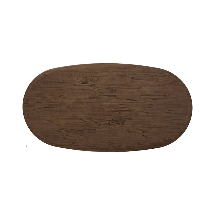 Drego 79" Oval Dining Table - Dark Walnut - view 6