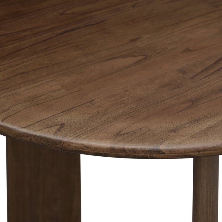 Drego 79" Oval Dining Table - Dark Walnut - view 8