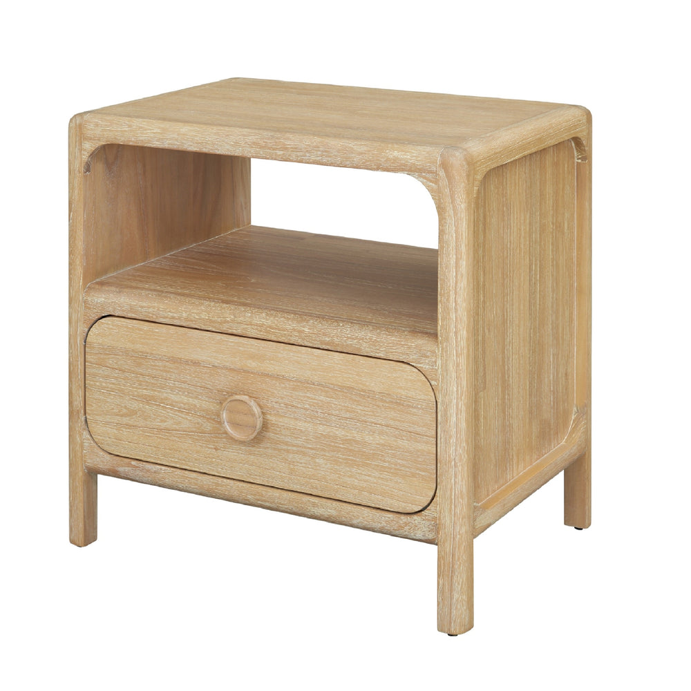 Hansville Nightstand/Side Table - Natural Whitewash