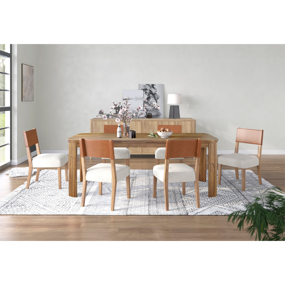 Wilmington 79" Dining Table - Brushed Brown - view 3