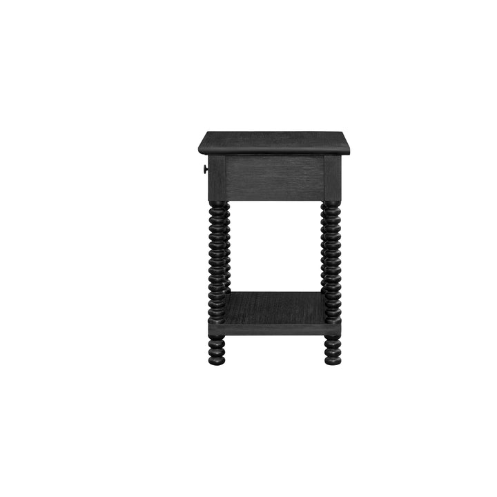 Azella Nightstand/Side Table - Alto Black - view 6