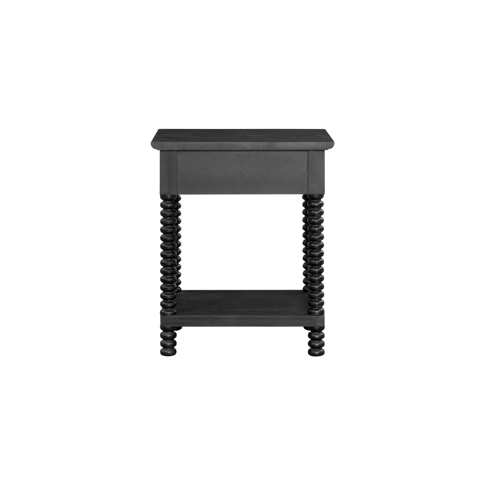 Azella Nightstand/Side Table - Alto Black - view 7