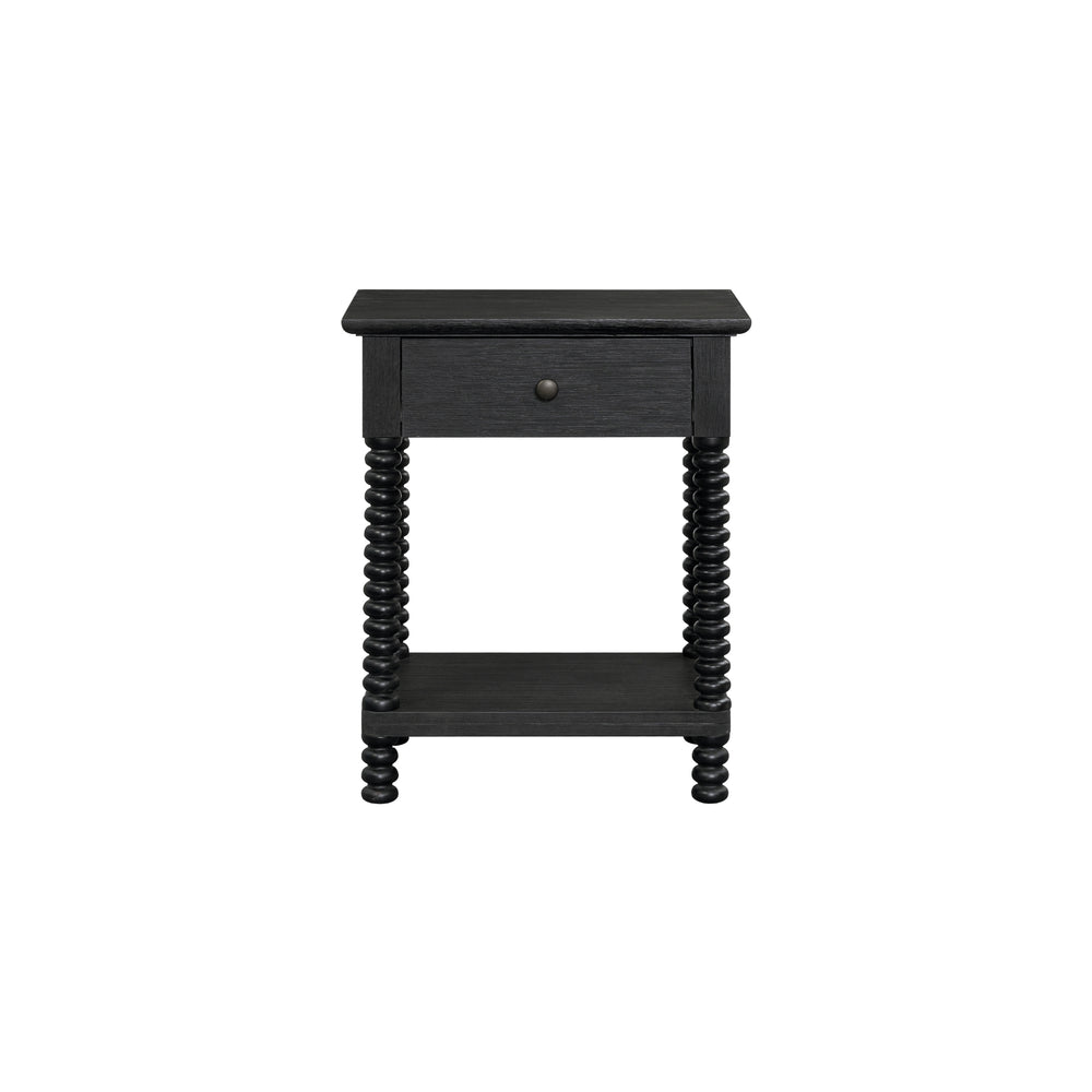 Azella Nightstand/Side Table - Alto Black - view 5
