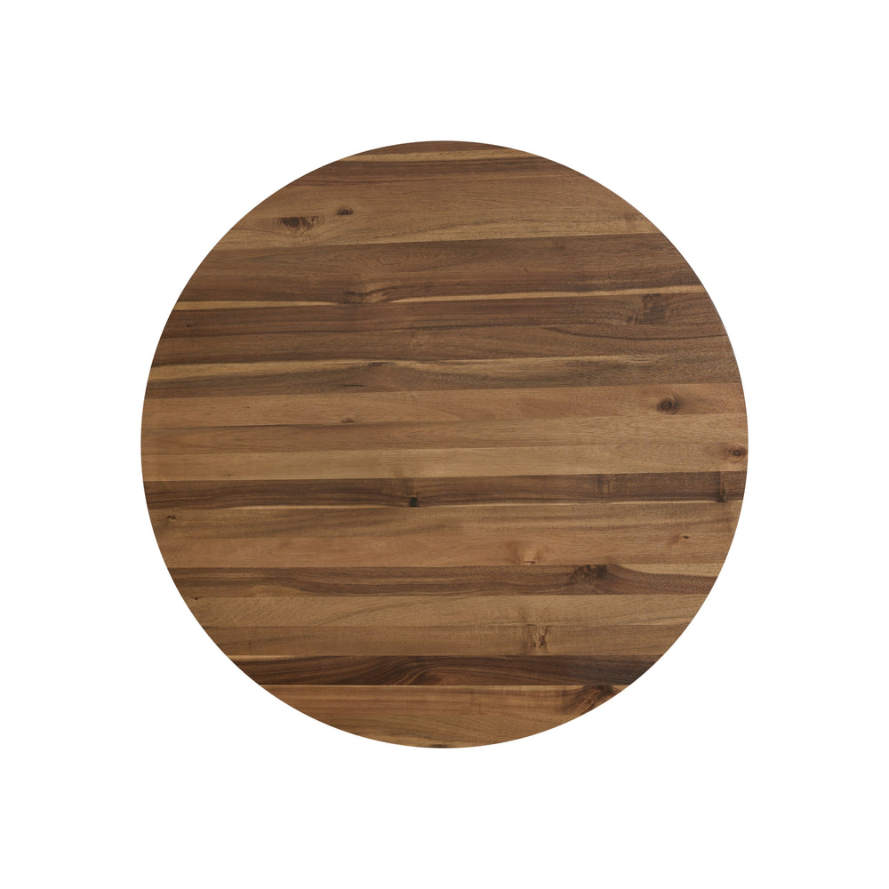 Petrilio Round Coffee Table - Hazelnut Brown - view 5