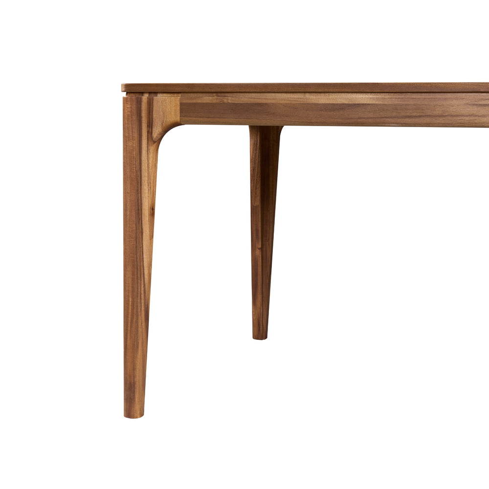 Hereford 79" Dining Table - Hazelnut Brown - view 8