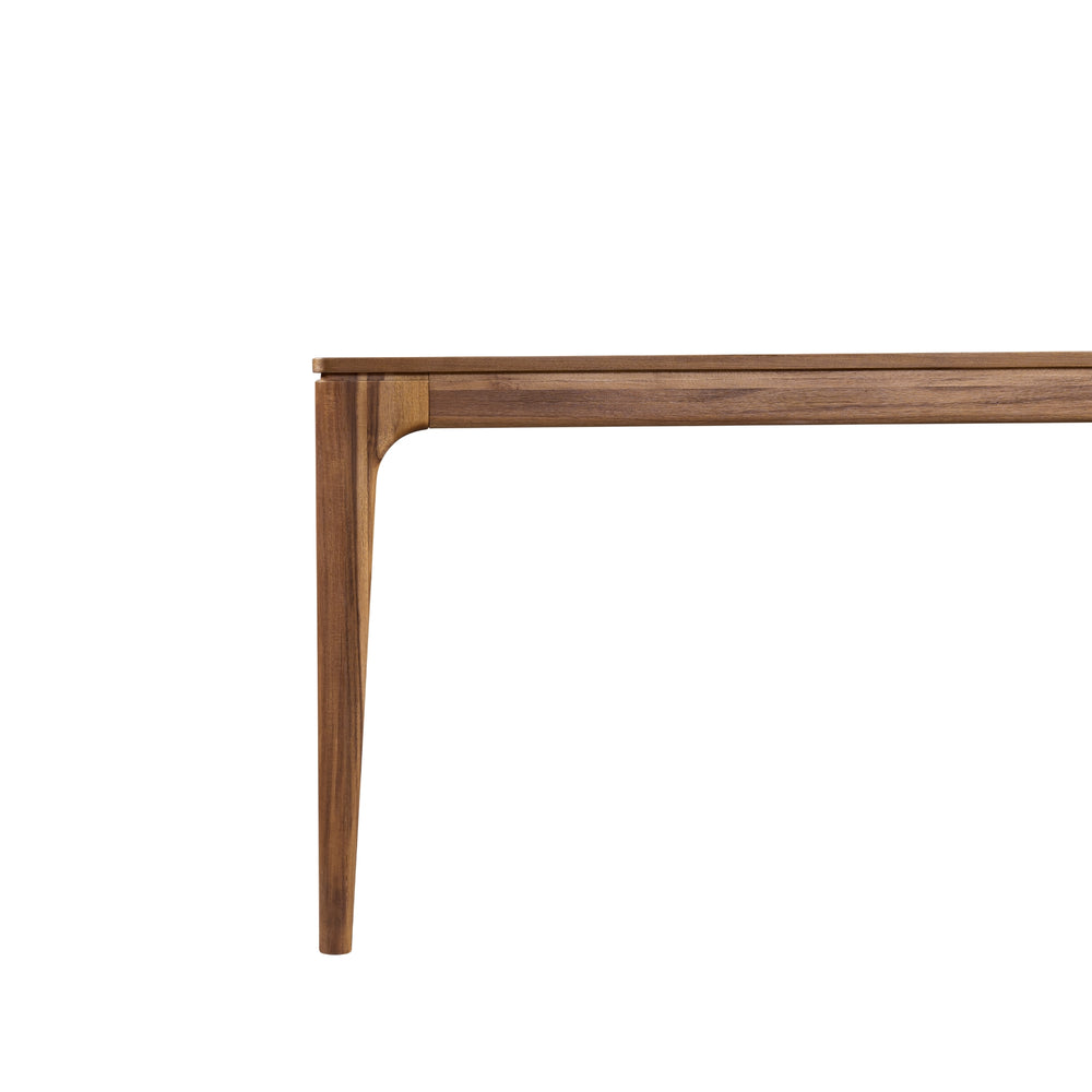 Hereford 79" Dining Table - Hazelnut Brown - view 9