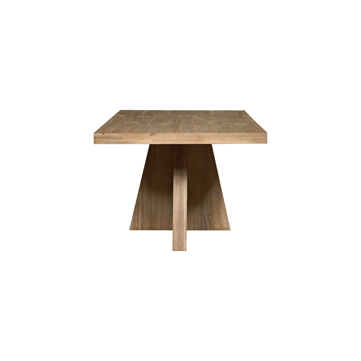 Zerano 84" Dining Table Cross Legs - Brushed Smoke - view 6