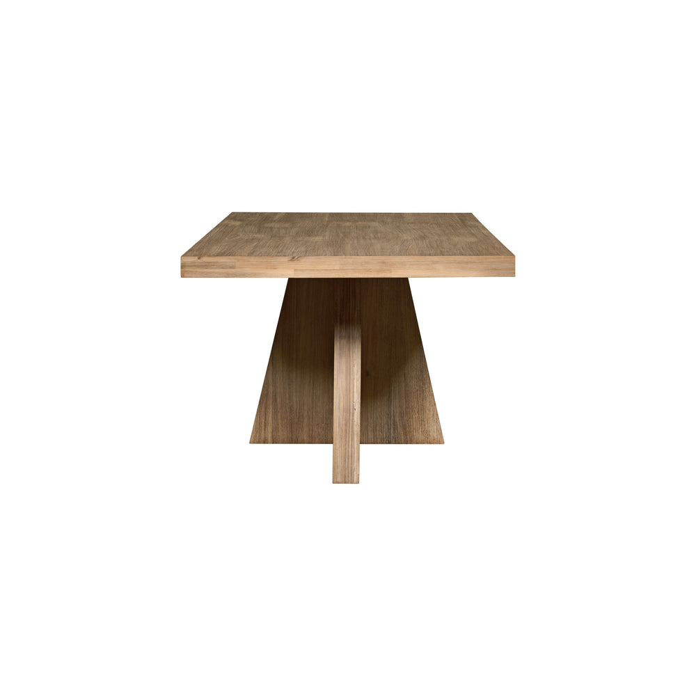 Zerano 84" Dining Table Cross Legs - Brushed Smoke - view 6