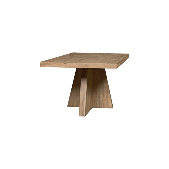Zerano 84" Dining Table Cross Legs - Brushed Smoke - view 7