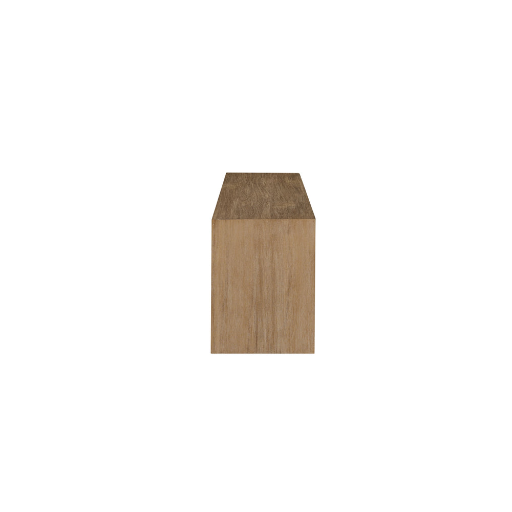 Zerano 74" Dining Bench - Brushed Smoke - view 6
