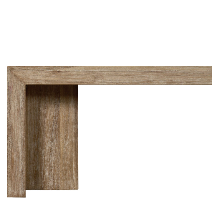 Zerano 74" Dining Bench - Brushed Smoke - view 8