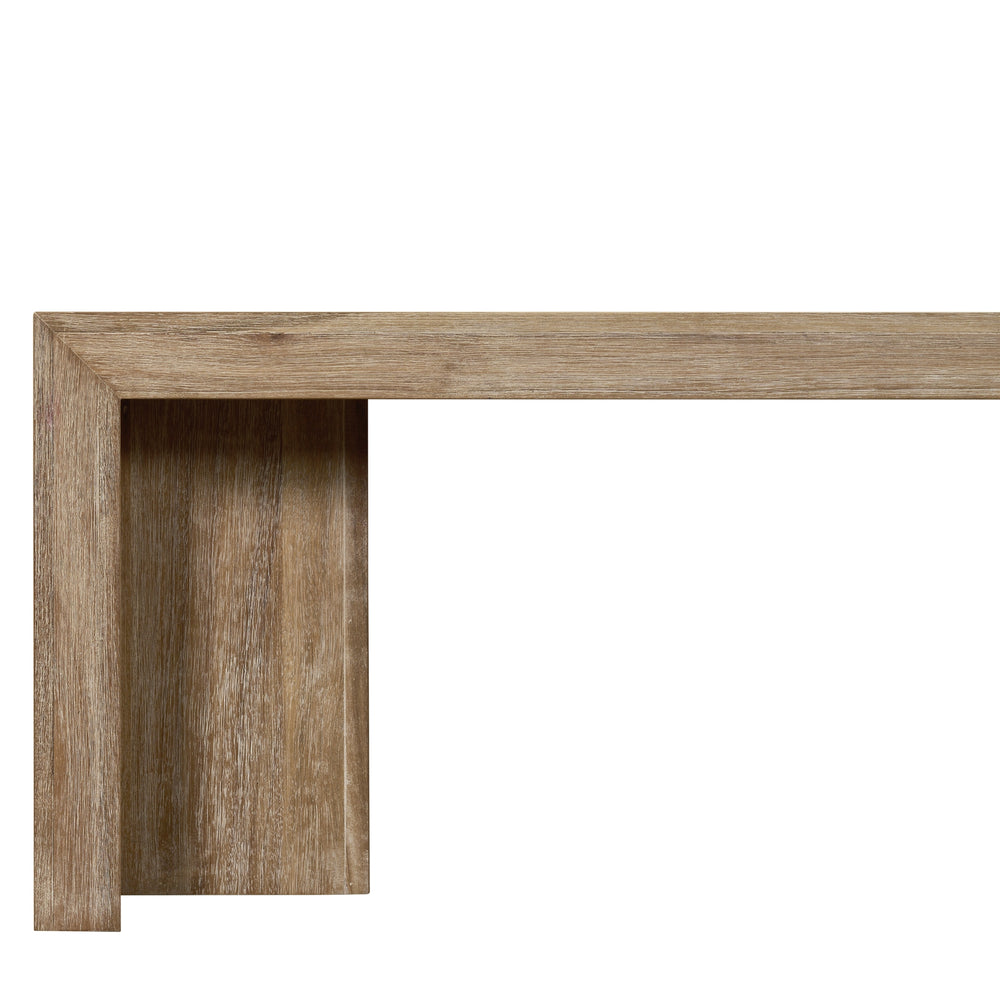 Zerano 74" Dining Bench - Brushed Smoke - view 8