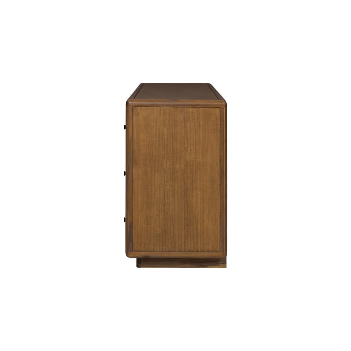 Rosette Dresser 6 Drawers - Hazelnut Brown - view 6