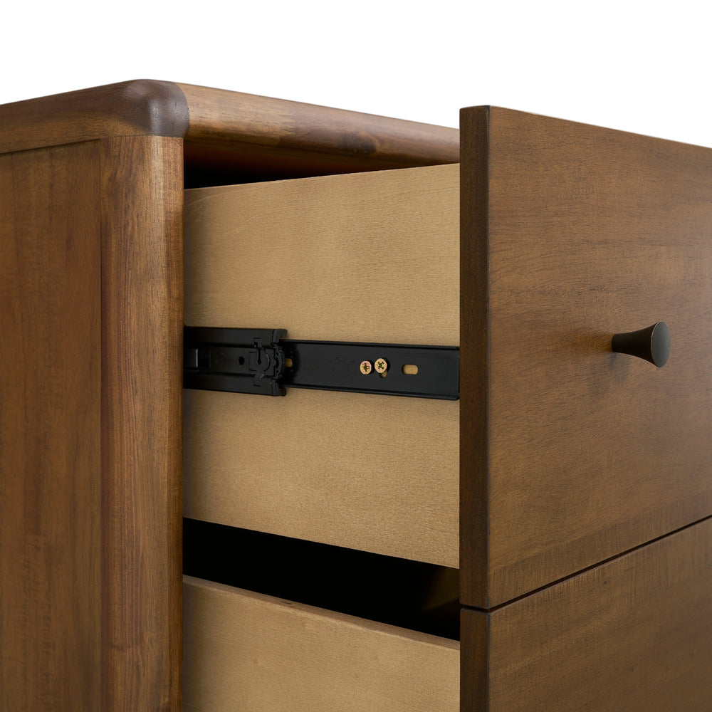 Rosette Dresser 6 Drawers - Hazelnut Brown - view 11