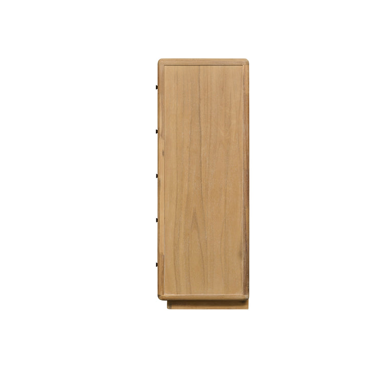 Rosette Dresser 5 Drawers - Light Natural - view 6