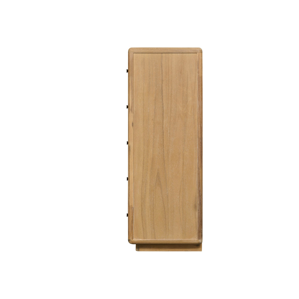 Rosette Dresser 5 Drawers - Light Natural - view 6