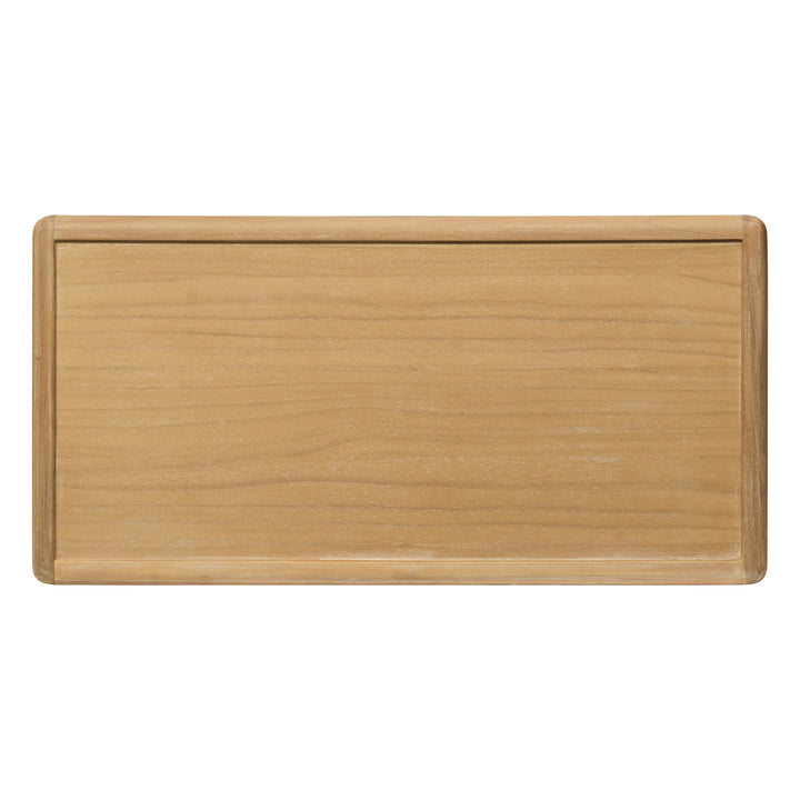 Rosette Dresser 5 Drawers - Light Natural - view 8