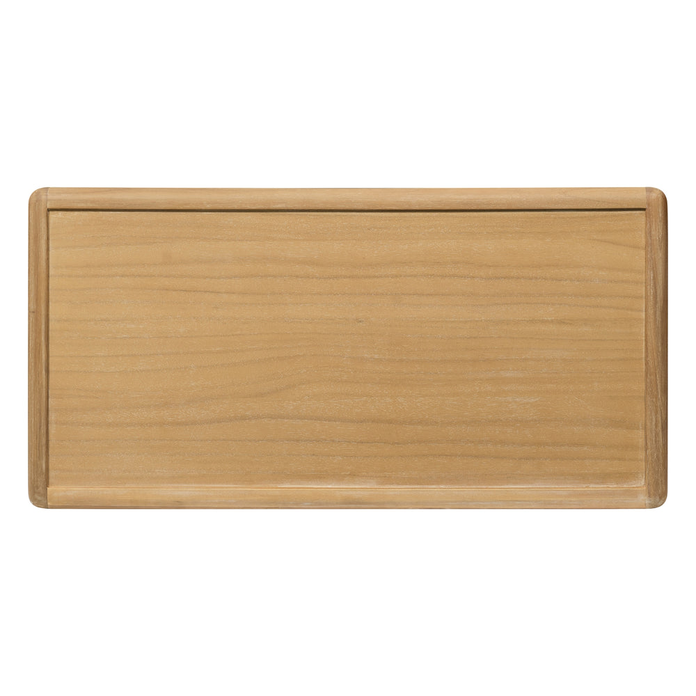 Rosette Dresser 5 Drawers - Light Natural - view 8