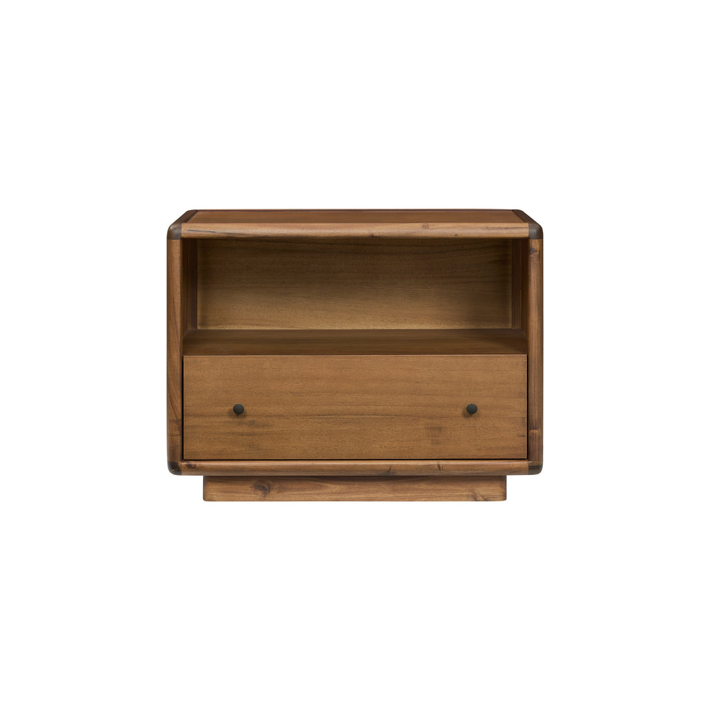 Rosette 32" Nightstand/Side Table - Hazelnut Brown - view 6