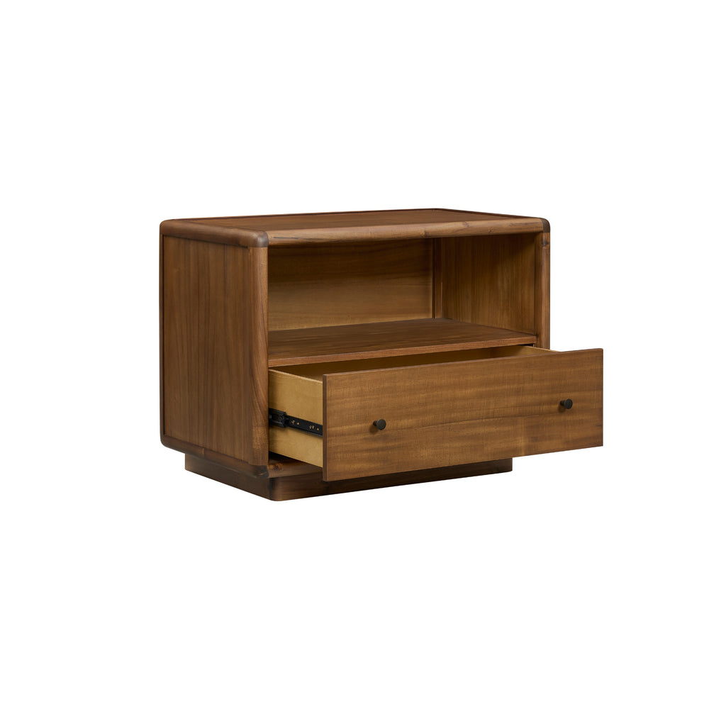 Rosette 32" Nightstand/Side Table - Hazelnut Brown - view 10