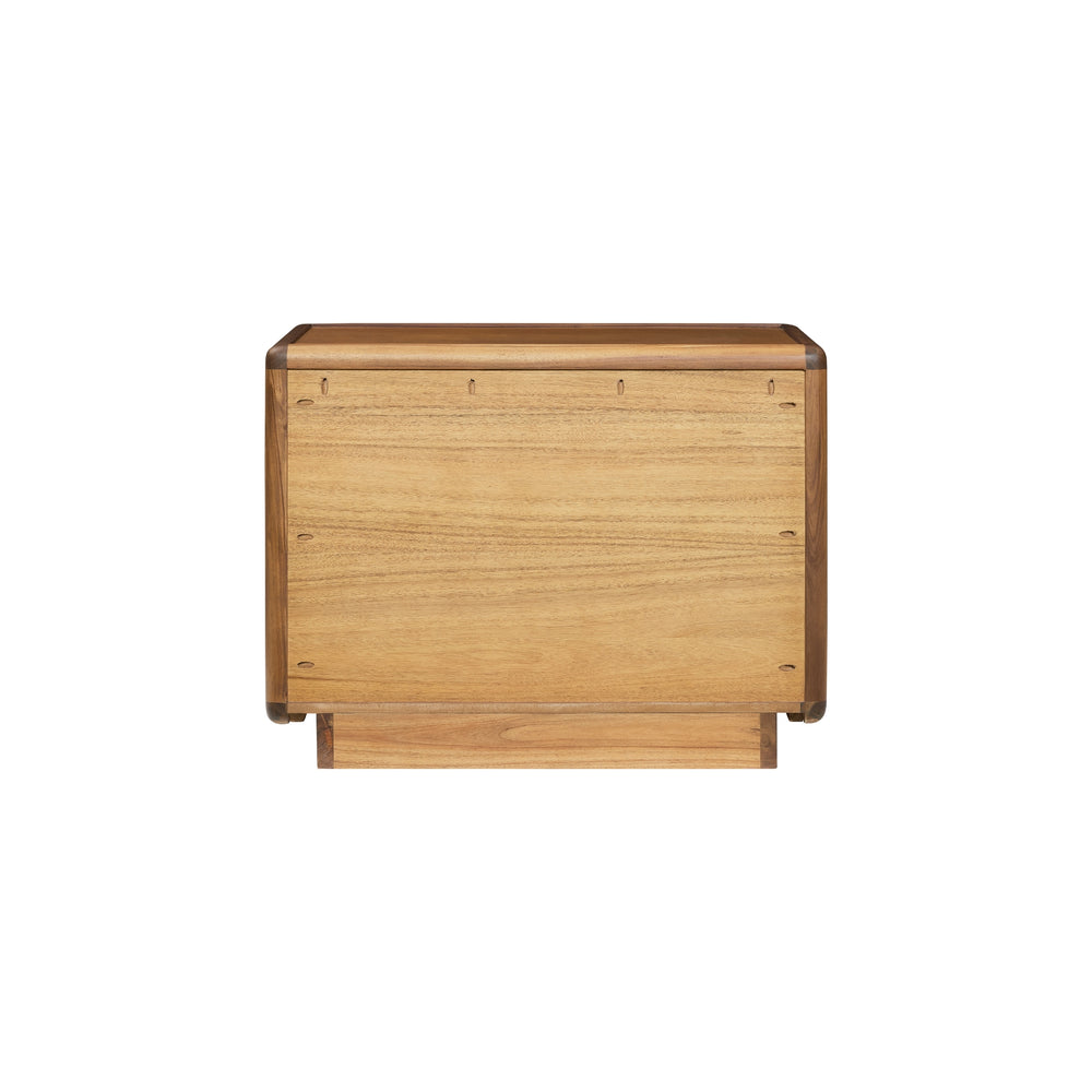 Rosette 32" Nightstand/Side Table - Hazelnut Brown - view 8