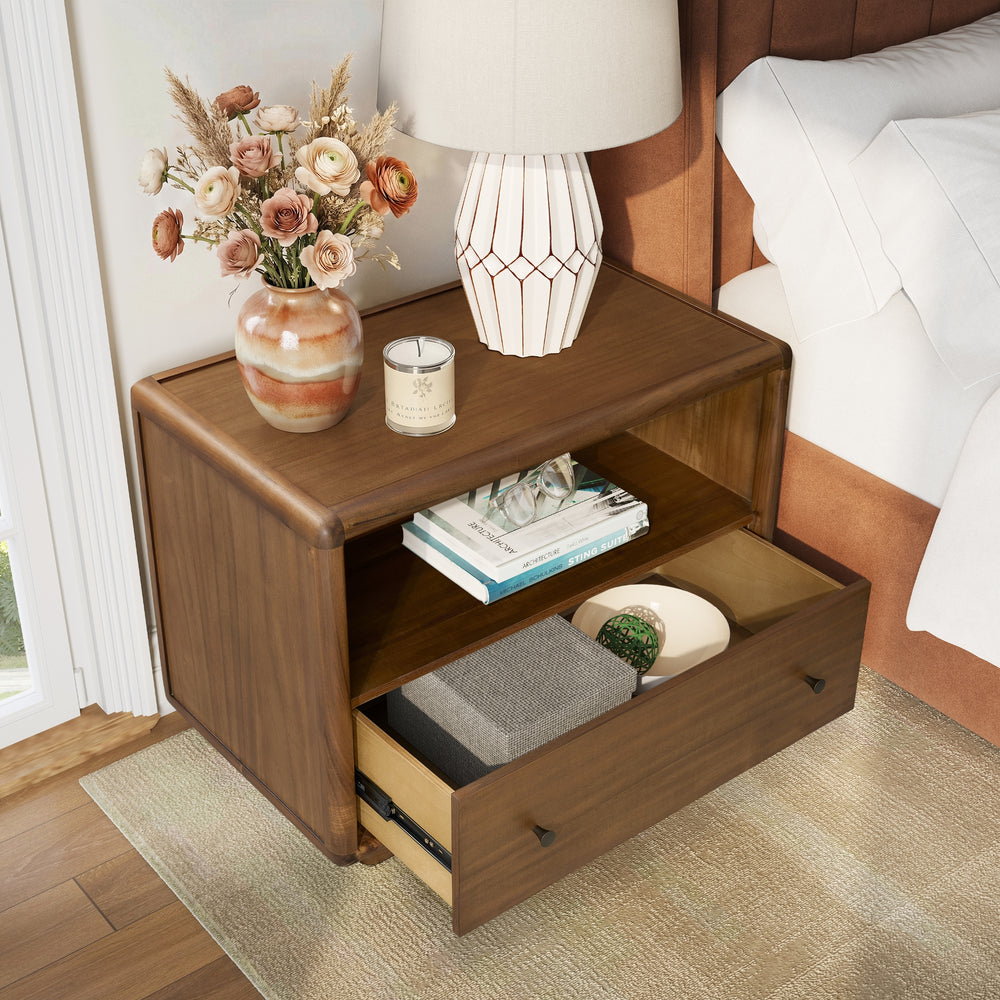 Rosette 32" Nightstand/Side Table - Hazelnut Brown - view 5
