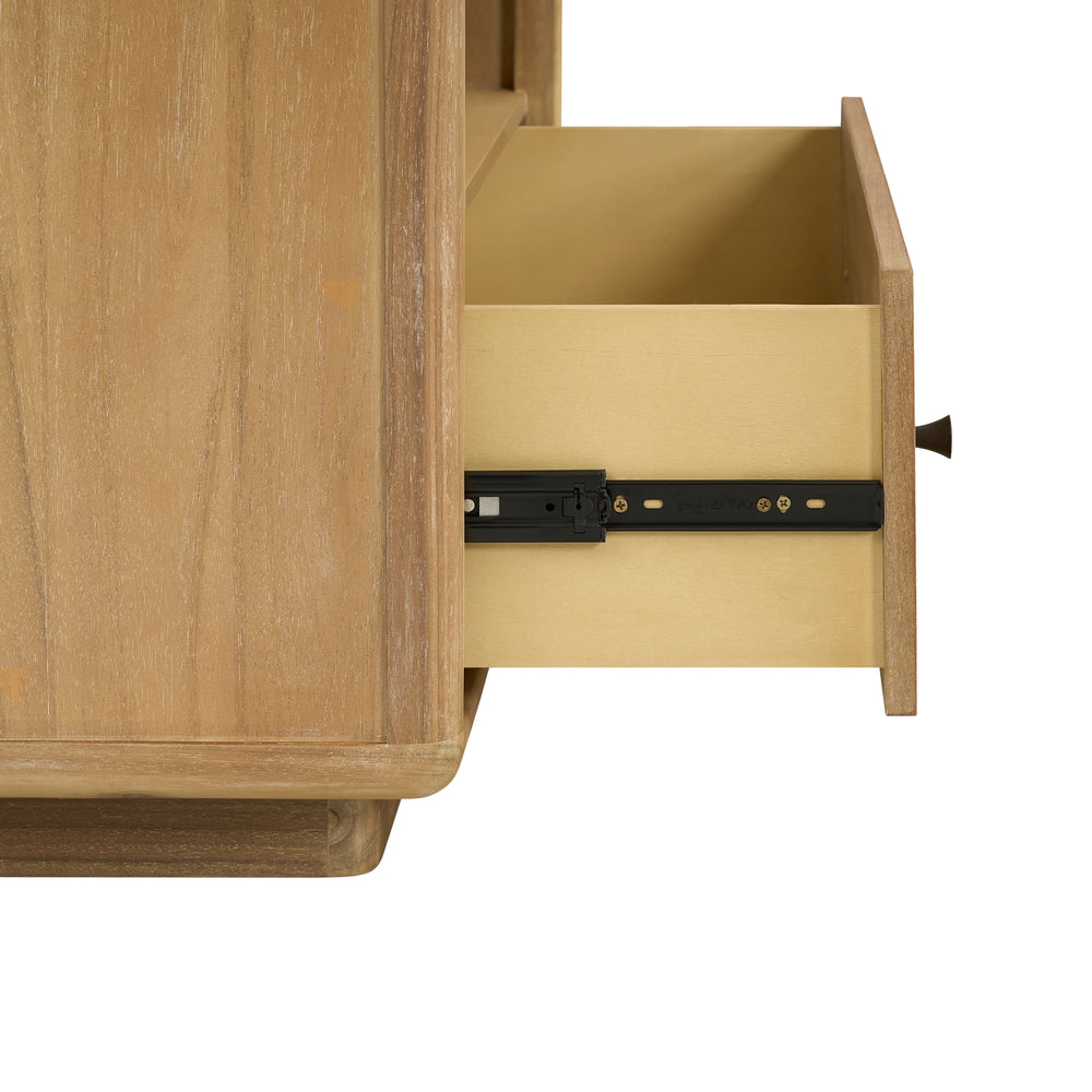 Rosette 32" Nightstand/Side Table - Light Natural - view 12